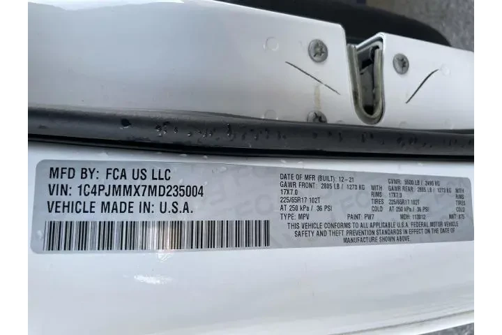 $17495 : Jeep Cherokee 2021 4x4 Latit image 10