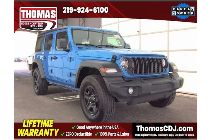 $30702 : Jeep Wrangler 2024 4x4 Sport image 1