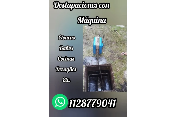 Destapaciones de cañerias image 1