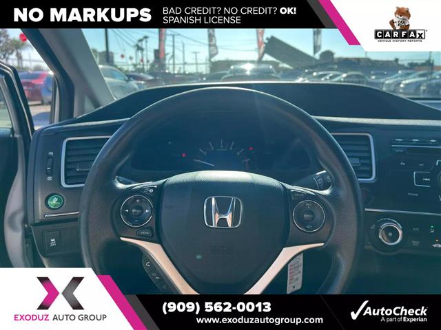 $11995 : 2015 Civic Sedan LX image 9