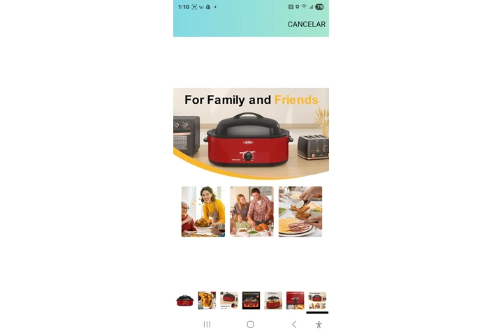 $40 : Electric Roaster oven image 3