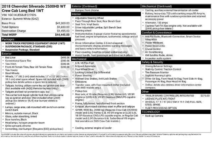 $30181 : Chevrolet Silverado 2500HD 2 image 3