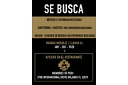 Se Busca Meseros - Orlando en Orlando