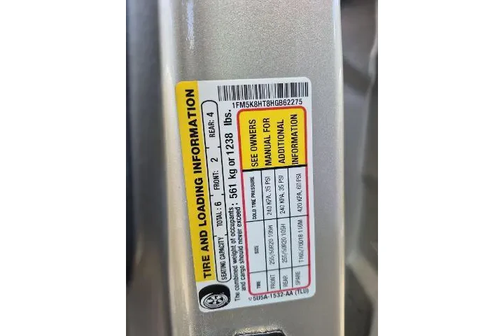 $19971 : Ford Explorer 2017 AWD Plati image 5