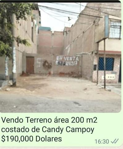 $170 : Vendo Terreno  Campoy image 1