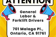 Contratando Forklift- CLAMP en San Bernardino