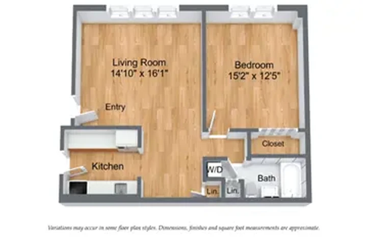 $2510 : Rental property with 1 bedro image 6