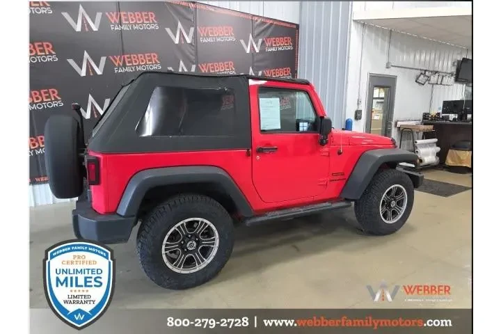 $19500 : Jeep Wrangler 2013 4x4 Sport image 2