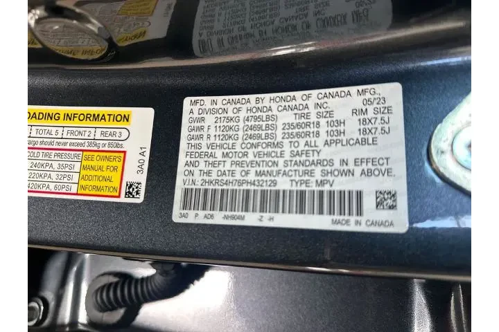$34187 : Honda CR-V 2023 AWD EX-L 4dr image 10