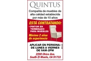 COMPAÑÍA DE MUEBLES, Solicita