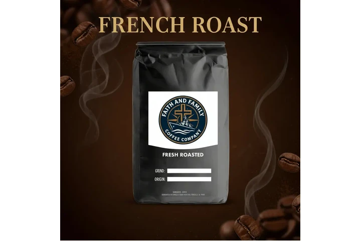 $22 : French roast coffee beans image 1