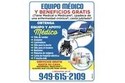 ¡GRATIS! Equipo Médico en Orange County