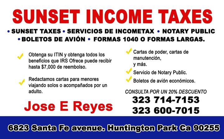 Income taxes mejor servicio image 1
