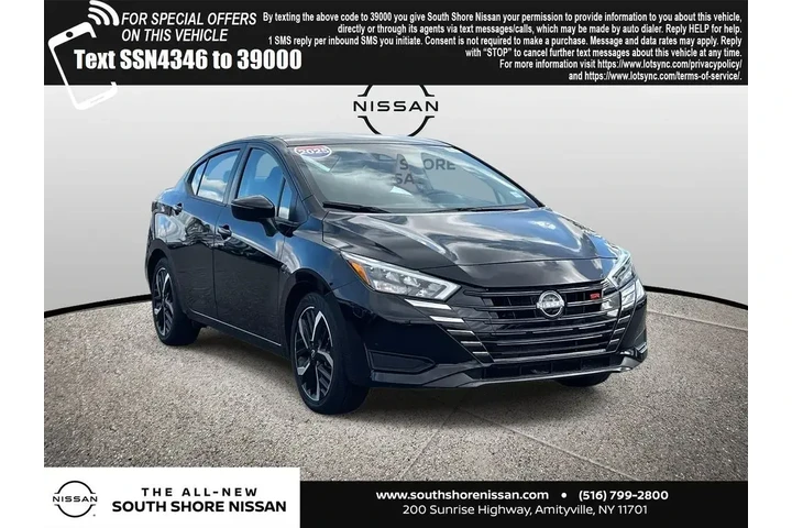 $15895 : Nissan Versa 2025 SR 4dr Sed image 1