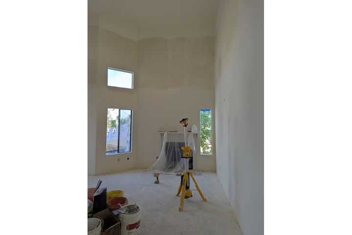 Drywall repair taping image 6