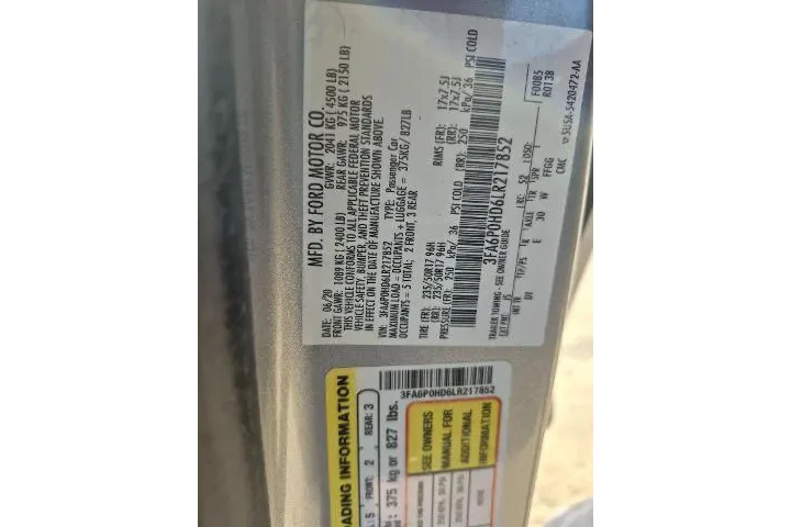 $14981 : Ford Fusion 2020 SE 4dr Seda image 5