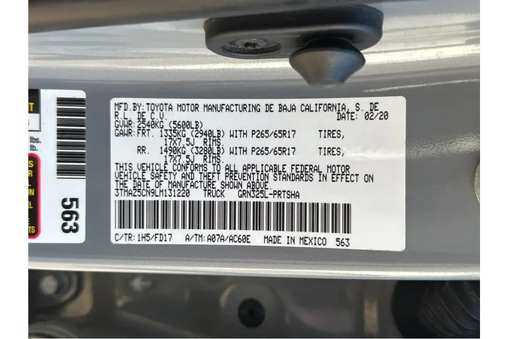 $30777 : 2020 Tacoma 2WD TRD Sport image 1