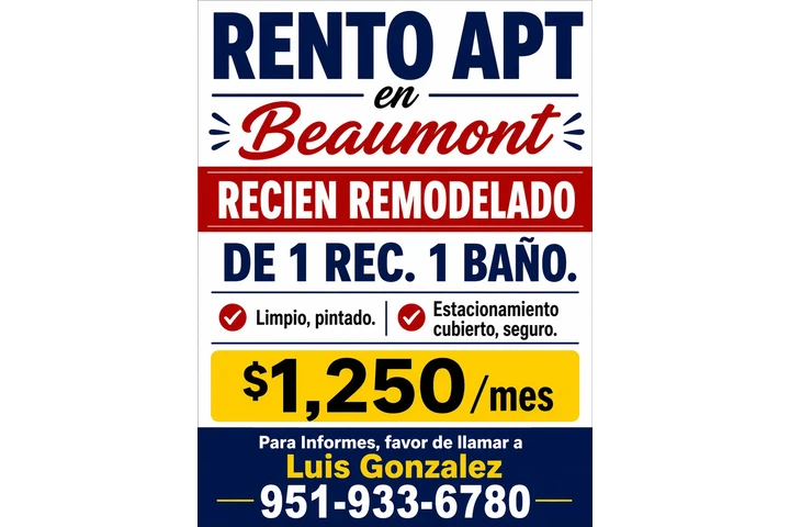 RENTO APT  de 1rec. 📍 image 1