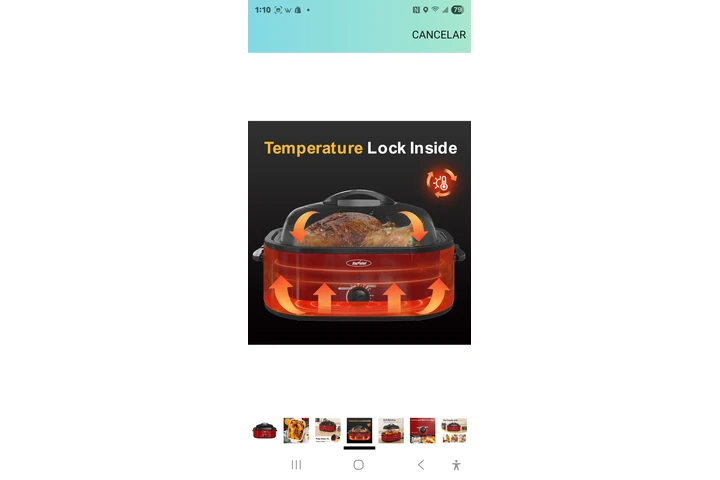 $40 : Electric Roaster oven image 5