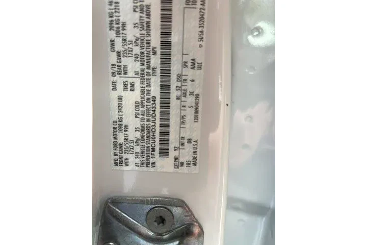 $11941 : Ford Escape 2018 SEL 4dr SUV image 10