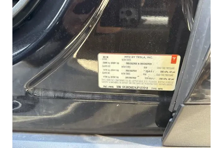 $22710 : Tesla Model X 2018 AWD 75D 4 image 9