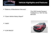 $34916 : Honda Passport 2022 AWD Trai thumbnail