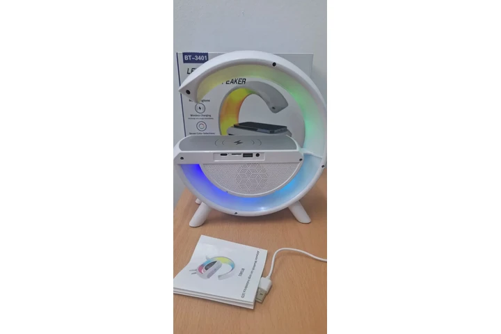 $15 : 🔊 LED Wireless Charging Speak image 8