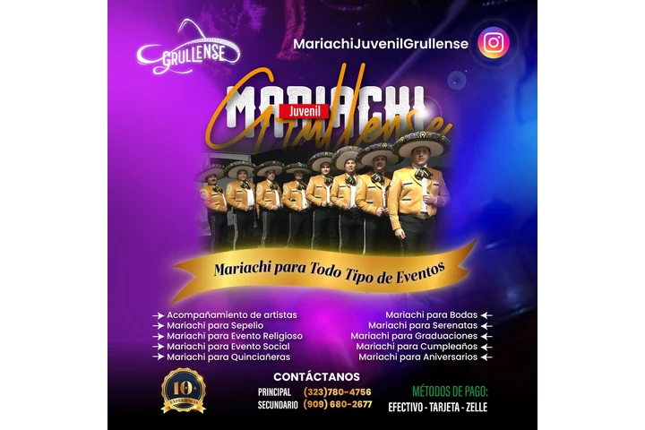 Mariachi Juvenil Grullense image 2