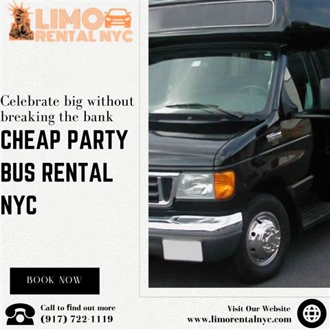 Cheap Party Bus Rental NYC image 1