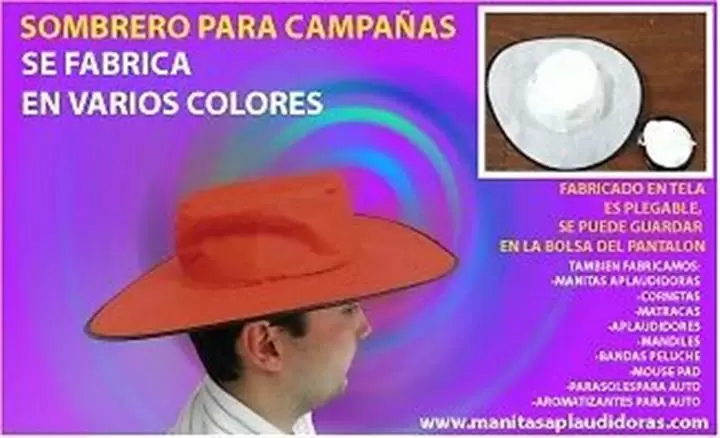 $1 : SOMBRERO TIPO VAQUERO CAMPAÑAS image 6