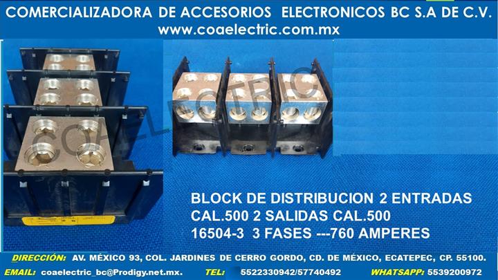 BLOCKS DE DISTRIBUCION image 2