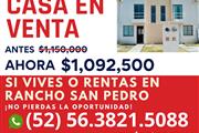 Casa en Venta Rancho San Pedro