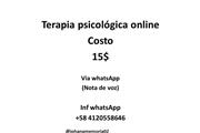 Consulta psicologica online