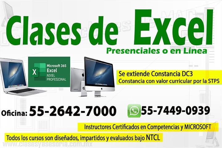 Curso de  Excel a domicilio image 1