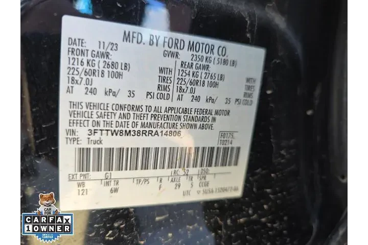 $27995 : Ford Maverick 2024 Lariat 4d image 5