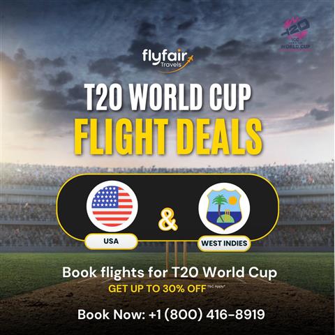 T20 World Cup Flight Deals! image 1