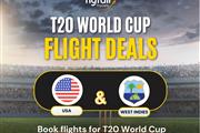 T20 World Cup Flight Deals!