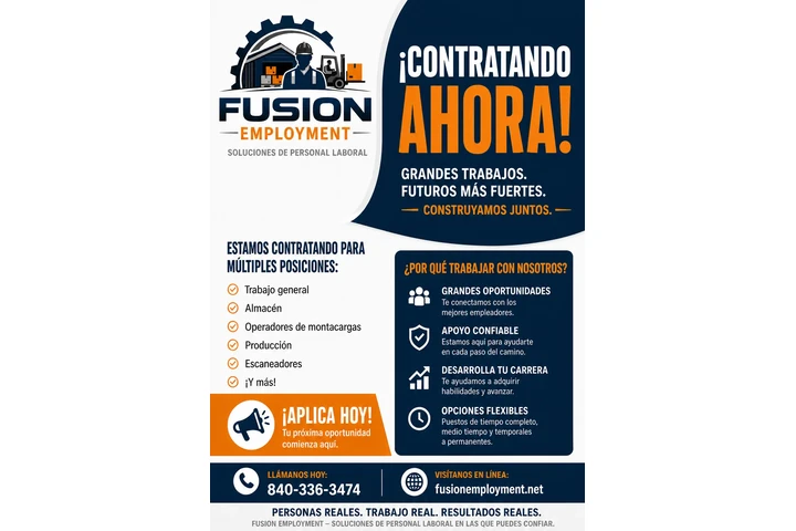 CONTRATANDO DE INMEDIATO EN IE image 1