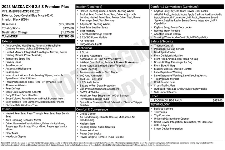 $27950 : Mazda CX-5 2023 AWD 2.5 S Pr image 3