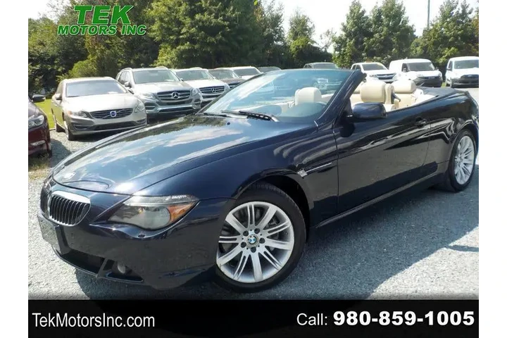 $8911 : 2006 6-Series 650i Convertible image 1