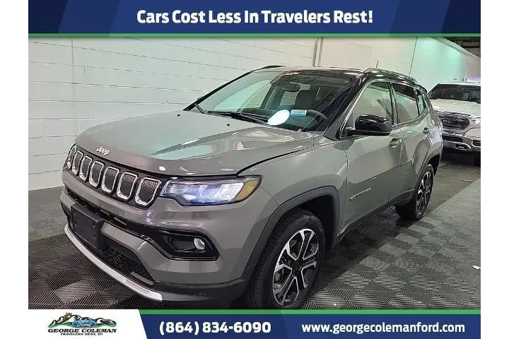 $27260 : Jeep Compass 2022 4x4 Limite image 1