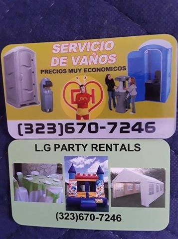 L.G Party rentals todo Limpio image 1