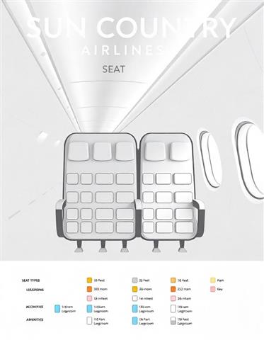 Sun country Seat Selection image 3