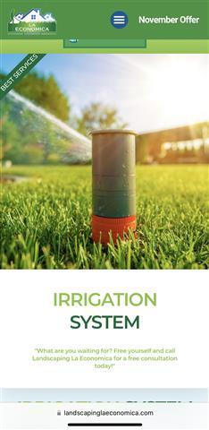 Irrigation system, Repair, image 1