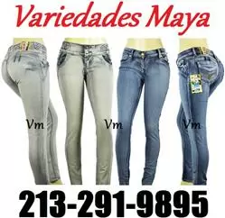 $10 : JEANS DÉ DAMAS FASHION MAYOREO image 1