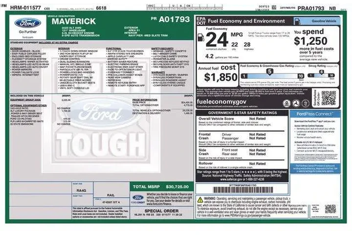$29994 : Ford Maverick 2023 AWD XL 4d image 9