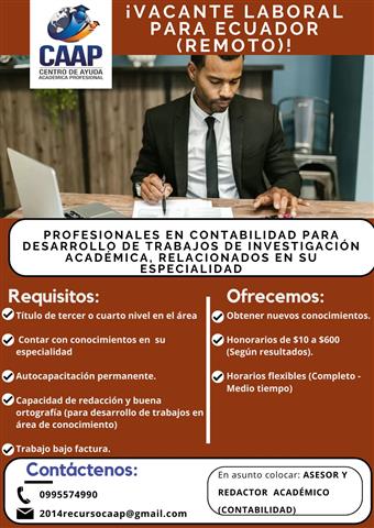 Profesionales en contabilidad image 1