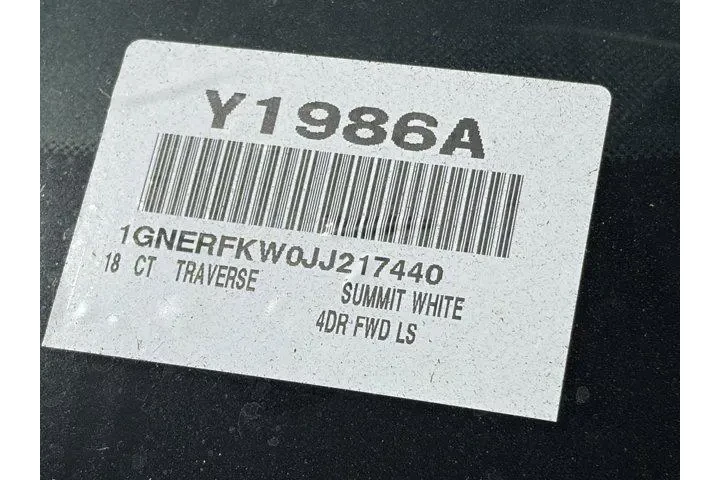 $13991 : Chevrolet Traverse 2018 LS 4 image 4
