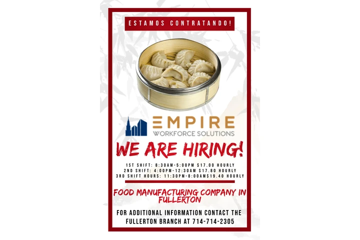 ESTAMOS CONTRATANDO NOW HIRING image 1