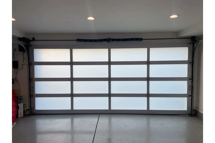 Full glass view two car garage image 1